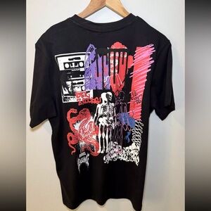 REBEL VENGEANCE Shirt Black Mens Size Large New With Tags